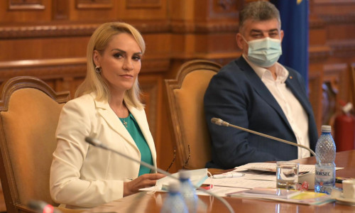 Gabriela Firea cu Marcel Ciolacu