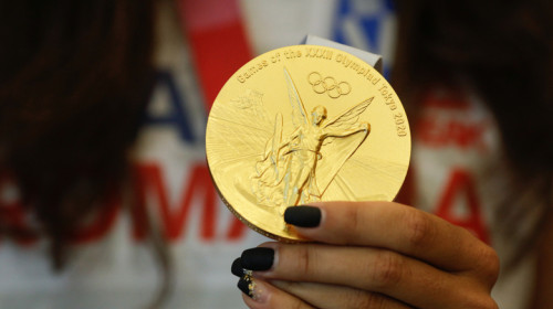 Medalie de aur luată la Jocurile Olimpice din Tokyo