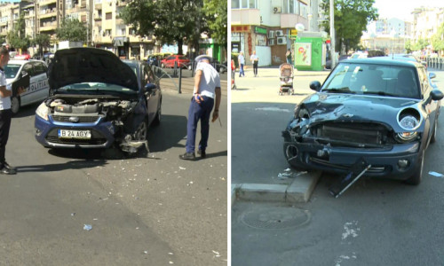 Accident rutier în București