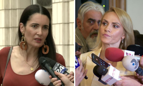 Clotilde Armand și Gabriela Firea