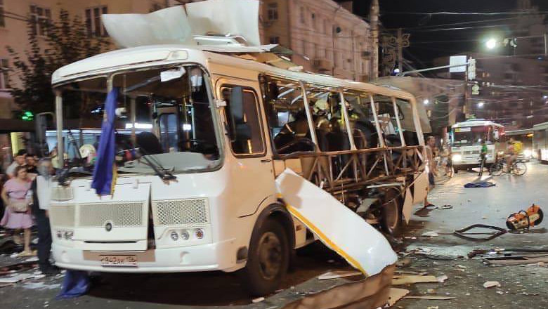 Autobuz explozie în Rusia