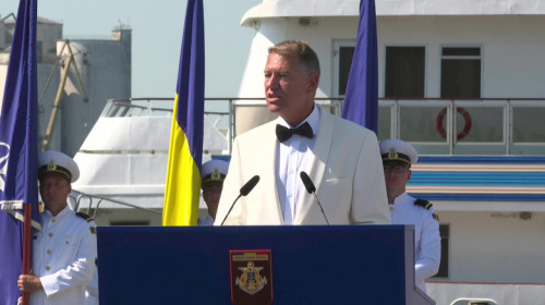 Klaus Iohannis la Ziua Marinei Române