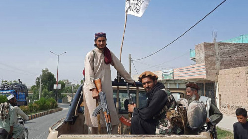 Talibani în Kabul, Afganistan