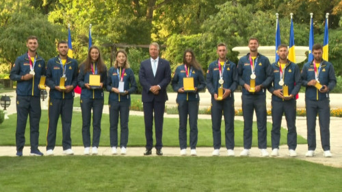 Klaus Iohannis premiază olimpicii români de la Tokyo 2020