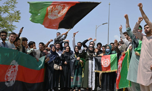 protest afganistan