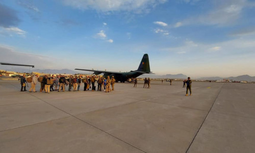 Români evacuați din Afganistan, Kabul