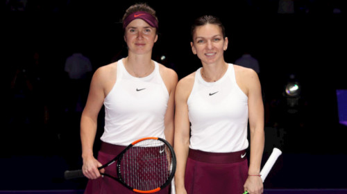 Simona Halep și Elina Svitolina