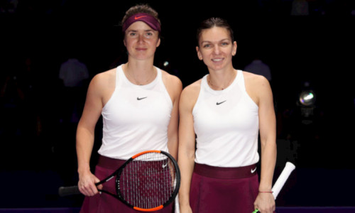 Simona Halep și Elina Svitolina