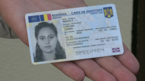 Buletine cărți de identitate electronice, cu cip