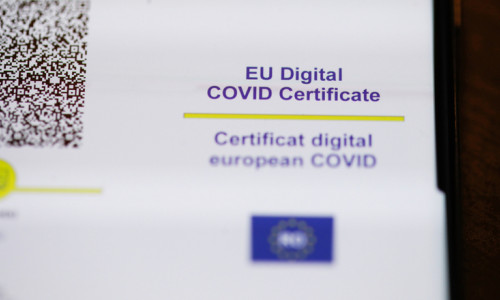 Certificatul verde digital de COVID-19, coronavirus, green pass