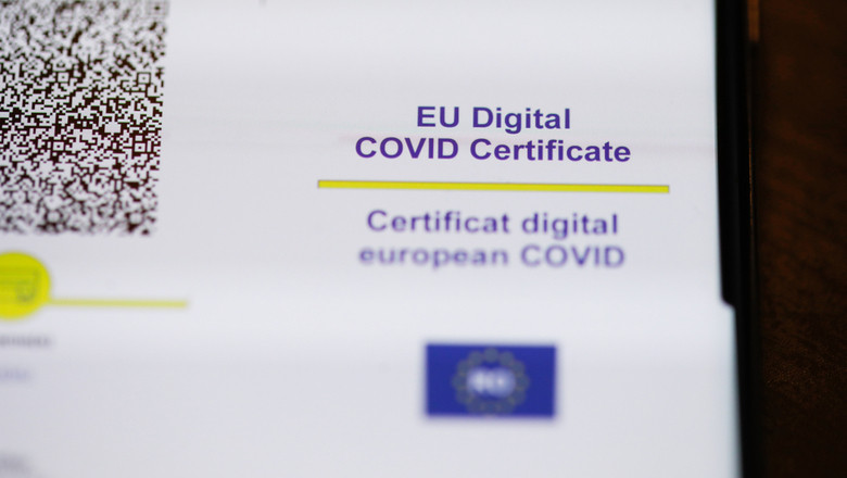 Certificatul verde digital de COVID-19, coronavirus, green pass