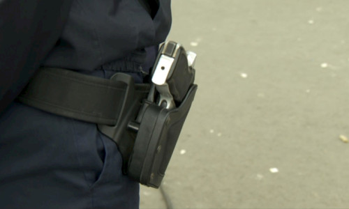 Pistol de polițist, armă de Poliție