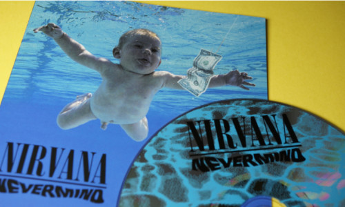 Coperta albumului Nevermind de la Nirvana