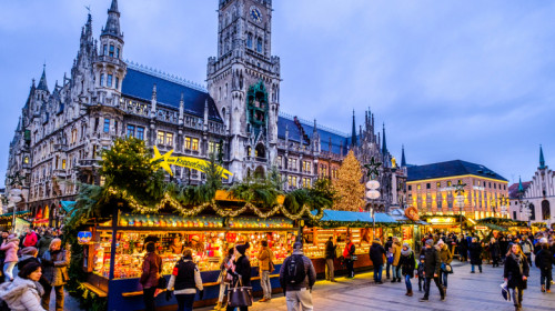Chistkindlmarkt, târgul de Crăciun din Munchen, Germania