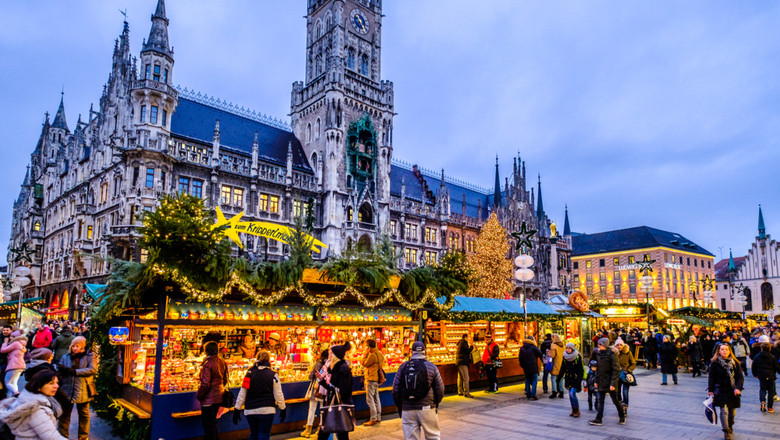 Chistkindlmarkt, târgul de Crăciun din Munchen, Germania