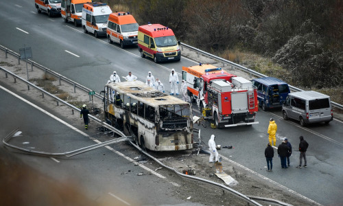 accident de autocar in bulgaria