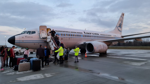 Avion TAROM cu românii blocați în Africa de Sud