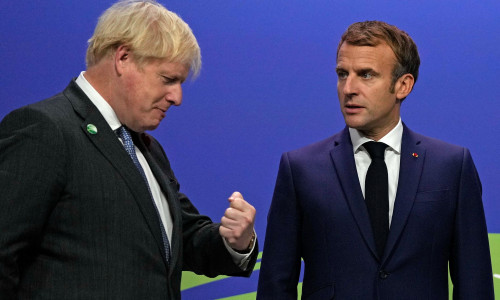 boris johnson si emmanuel macron