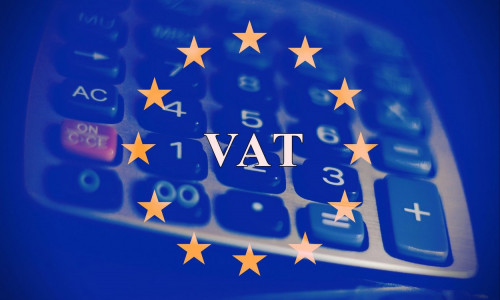 steag european avand pe fond un calculator si in mijloc scris TVA