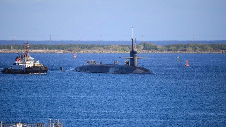 The U.S. Navy ballistic-missile submarine USS Nevada (SSBN 733) arrived at Naval Base Guam, Jan. 15. The port visit strengthens cooperation between the United States and allies in the region, demonstrating U.S. capability, flexibility, readiness, and cont