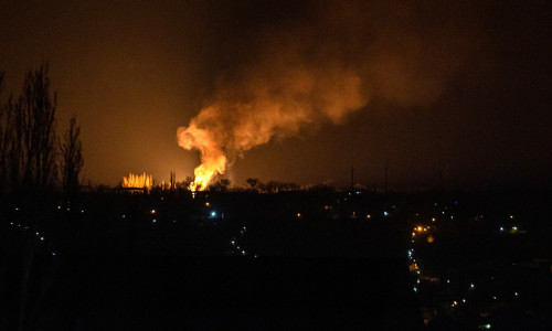 Gas pipeline hit by explosion in Lugansk, eastern Ukraine