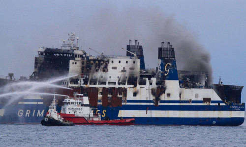 Ferry Fire, Greece