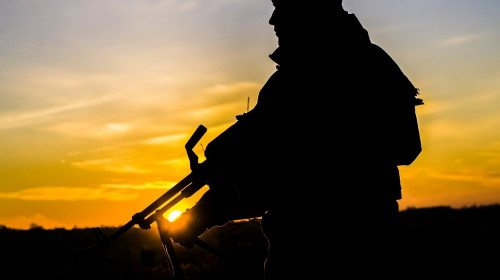 Ukraine Soldiers on the Eastern Frontline, Donetsk region, Ukraine - 23 Feb 2022