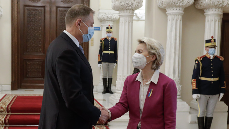 KLAUS IOHANNIS - URSULA VON DER LEYEN - COTROCENI inquam