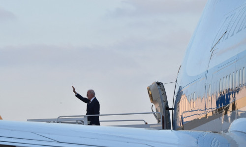 joe biden coboara din air force one profimedia-0667253688