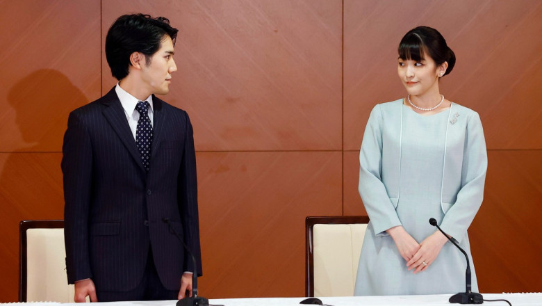 Princess Mako gets married to Kei Komuro