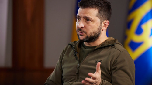 Ukrainian President Zelenskyy Interviewed by BBC