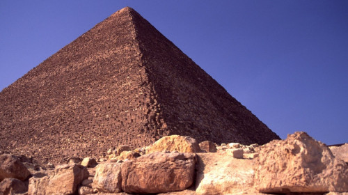 Great pyramids, Giza Egypt