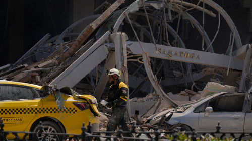 Cuba Hotel Explosion