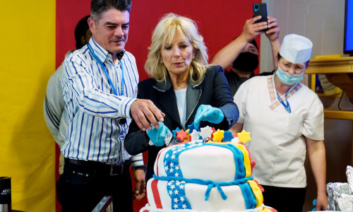 jill biden kogalniceanu tort profimedia-0689113654