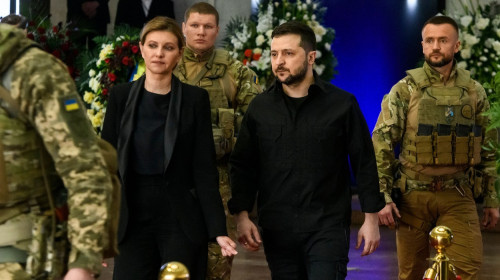 The Funeral Ceremony Of Ukrainian First President Leonid Kravchuk, Kyiv, Ukraine - 17 May 2022