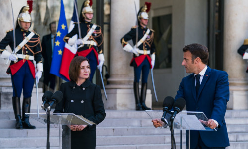 maia sandu emmanuel macron