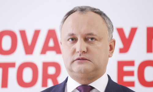 REPUBLICA MOLDOVA - ALEGERI PREZIDENTIALE - IGOR DODON