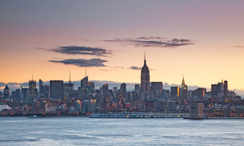 New York City skyline, New York, United States