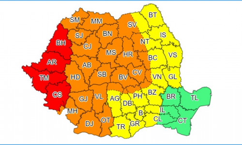 harta meteo 30 iunie