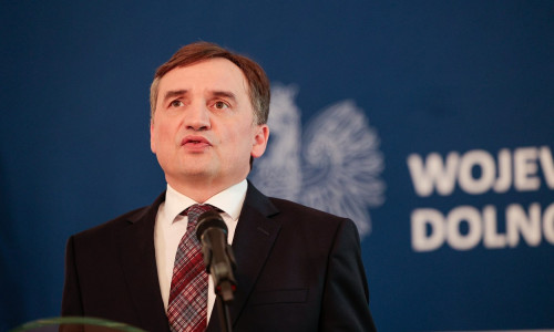 Polish Minister of Justice Zbigniew Ziobro visits Wroclaw.