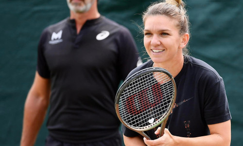 simona halep patrick mouratoglu