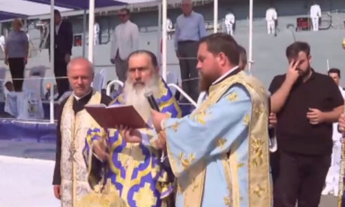 teodosie slujba ziua marinei 2022 microfon