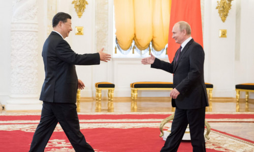 Xi Jinping şi Vladimir Putin