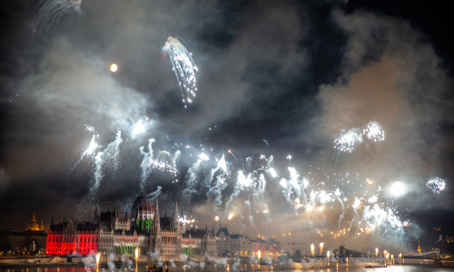 Celebrările de ziua națională a Ungariei, la Budapesta, în 202