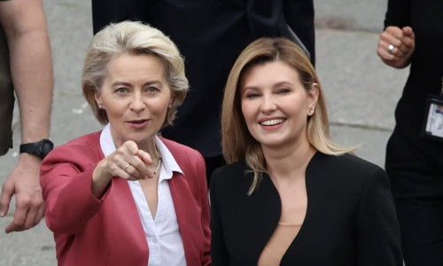 olena zelenska ursula von der leyen