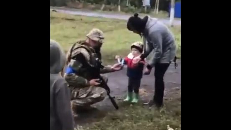 soldati ucraina dulciuri