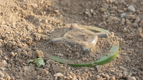 O bombă neexplodată în război a fost găsită de un bărbat/ Shutterstock