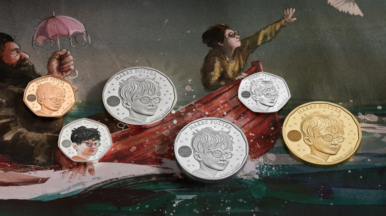 The Royal Mint Mark`s Harry Potter`s 25th Anniversary With Special Coin