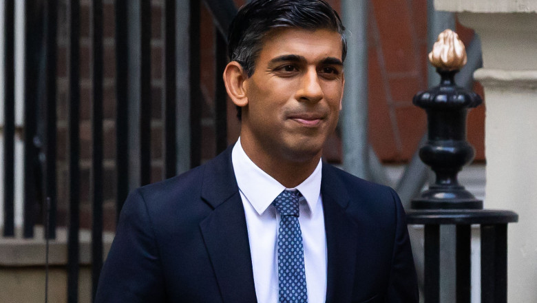 Rishi Sunak Becomes New Conservative Leader in London, UK - 24 Oct 2022