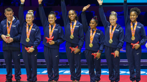 2022 Gymnastics World Championships - Day Four, Liverpool, United Kingdom - 01 Nov 2022